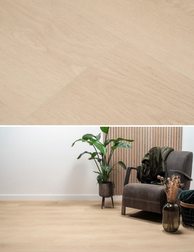 Floer Lavenham Hellbraun Eiche Dörfer Klebe-Vinyl FLR-3037 - Solzaleben.de