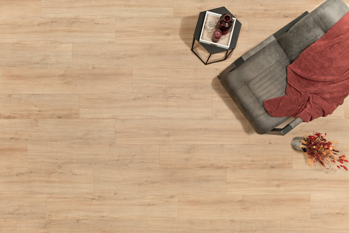 Floer Lisbon Goldbraun Eiche Städte Laminat FLR - 1417 - Solzaleben.de