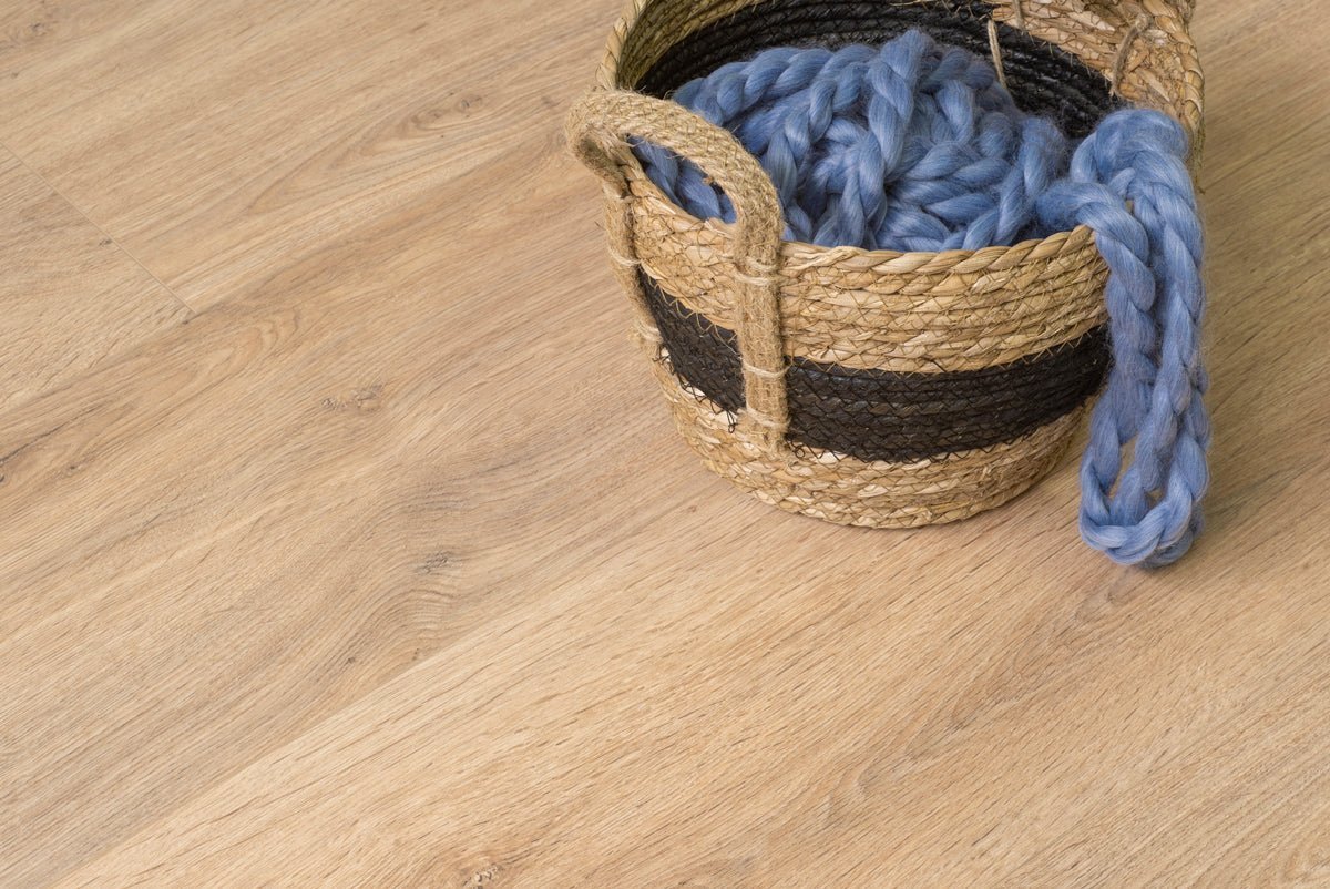 Floer Lisbon Goldbraun Eiche Städte Laminat FLR-1417 - Solzaleben.de