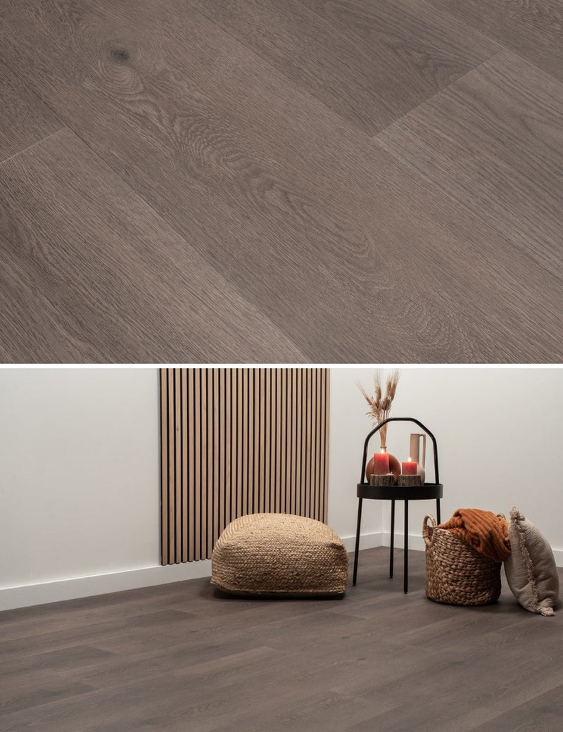 Floer Menton Mokka Eiche Dörfer Klebe-Vinyl FLR-3039 - Solzaleben.de