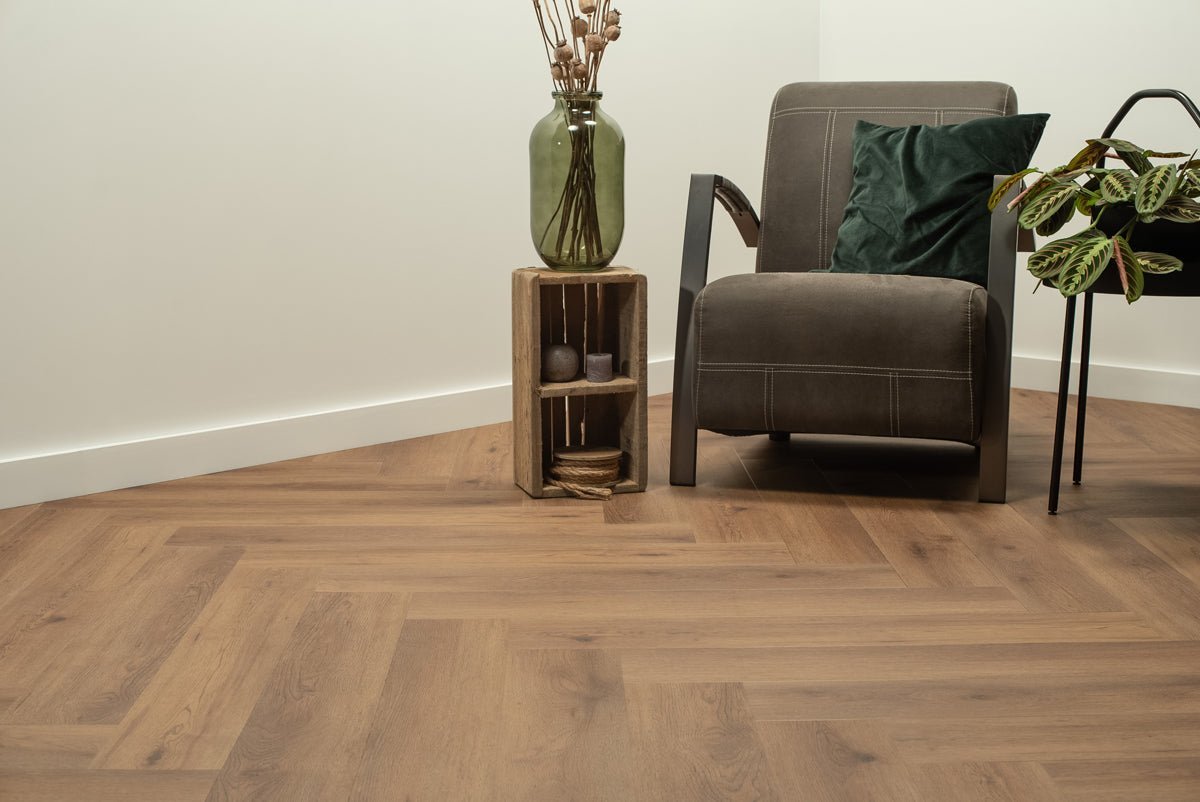 Floer Narwal Nussbraun Walfischgrät Klebe-Vinyl FLR-3523 - Solzaleben.de