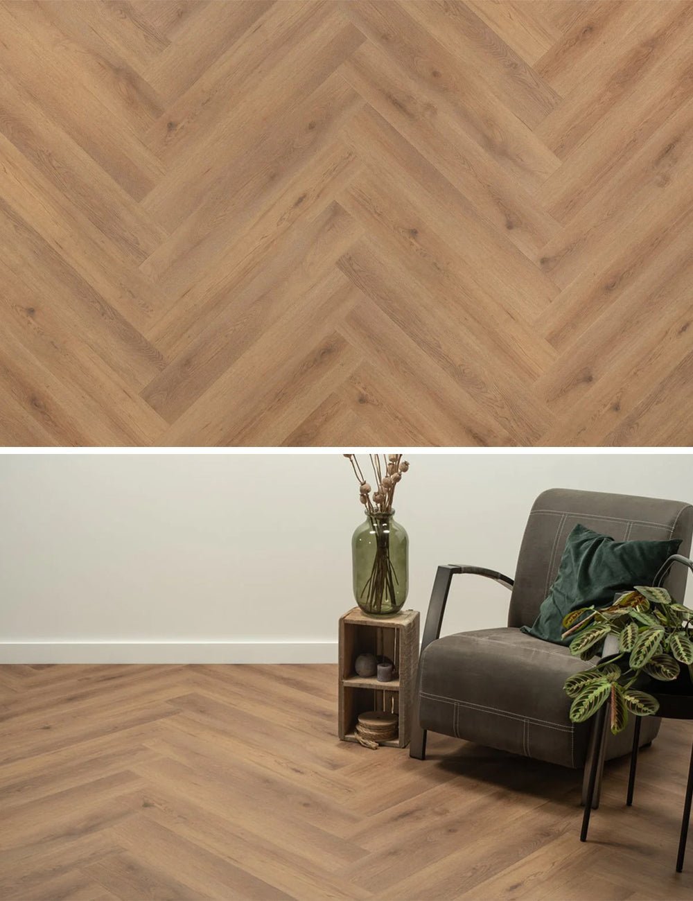 Floer Narwal Nussbraun Walfischgrät Klebe-Vinyl FLR-3523 - Solzaleben.de