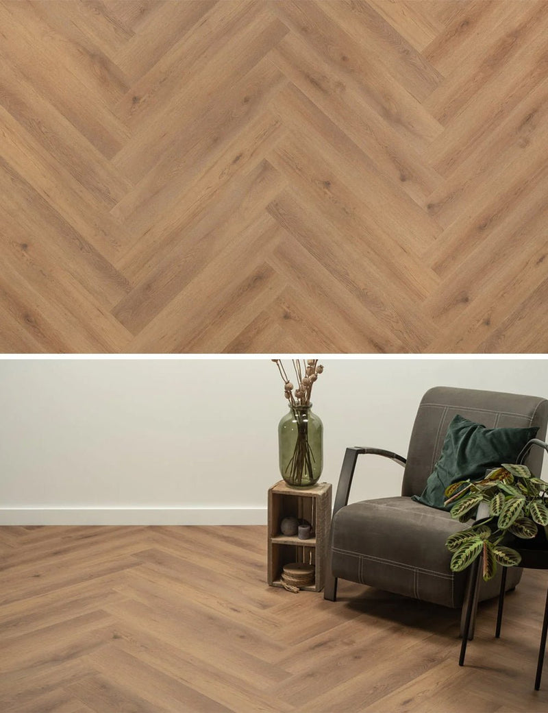 Floer Narwal Nussbraun Walfischgrät Klebe-Vinyl FLR-3523 - Solzaleben.de