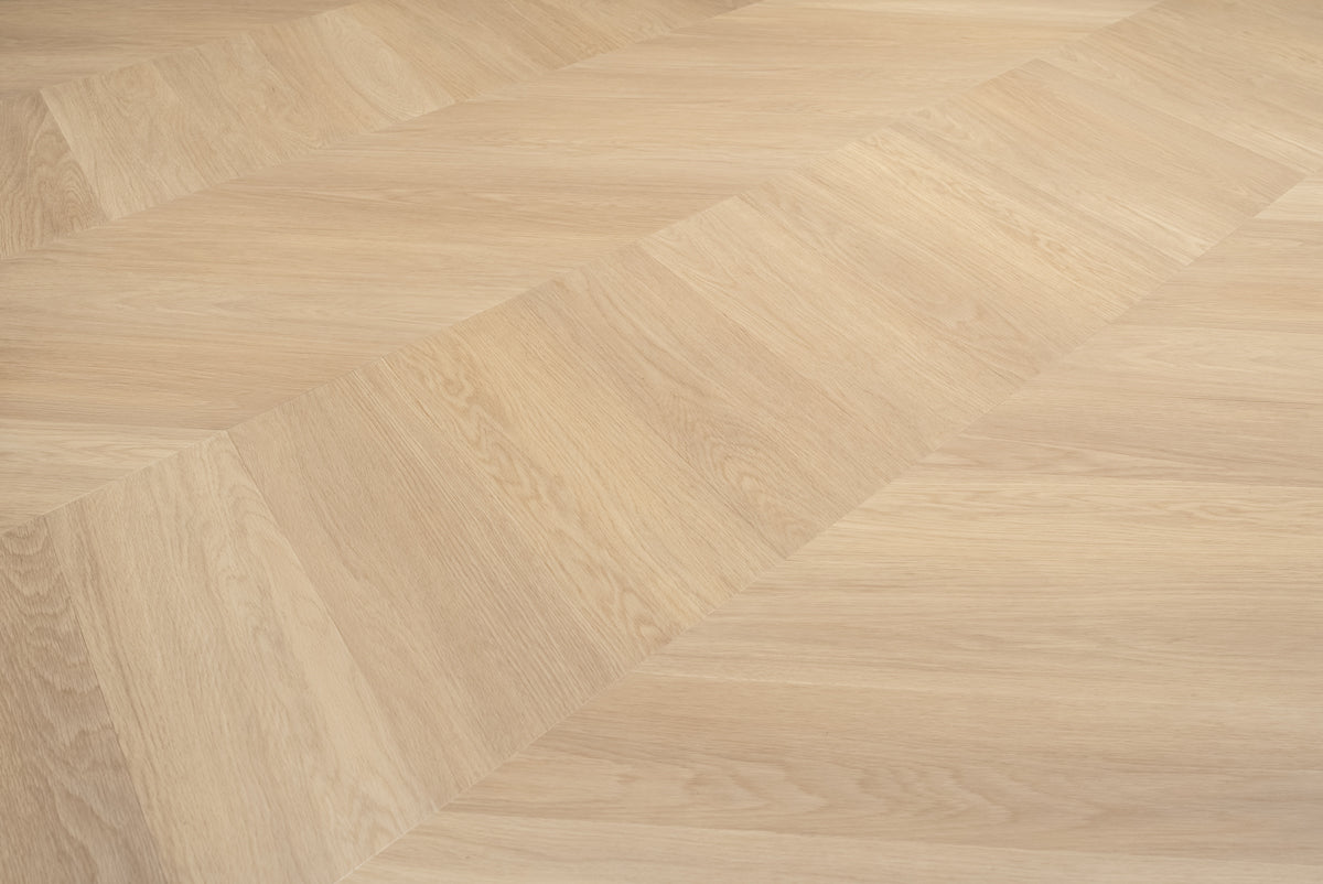 Floer Natur Eiche Chevron Klebe - Vinyl FLR - 3571 - Solzaleben.de