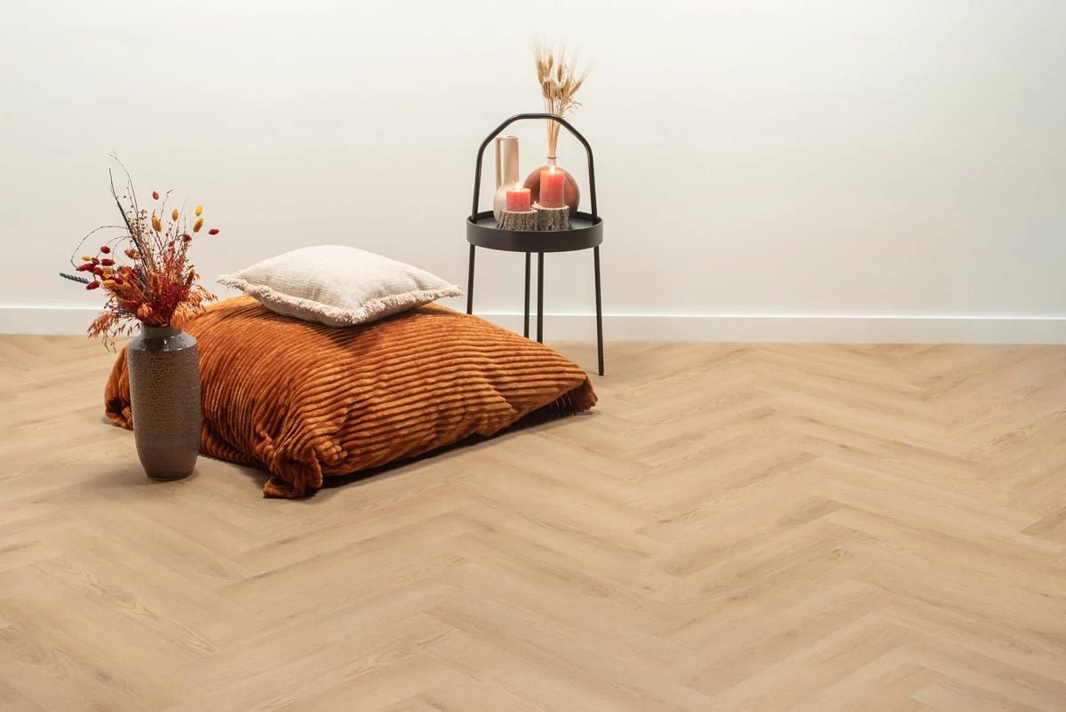 Floer Natur Eiche Fishgrät Klick Vinyl FLR-3933 - Solzaleben.de