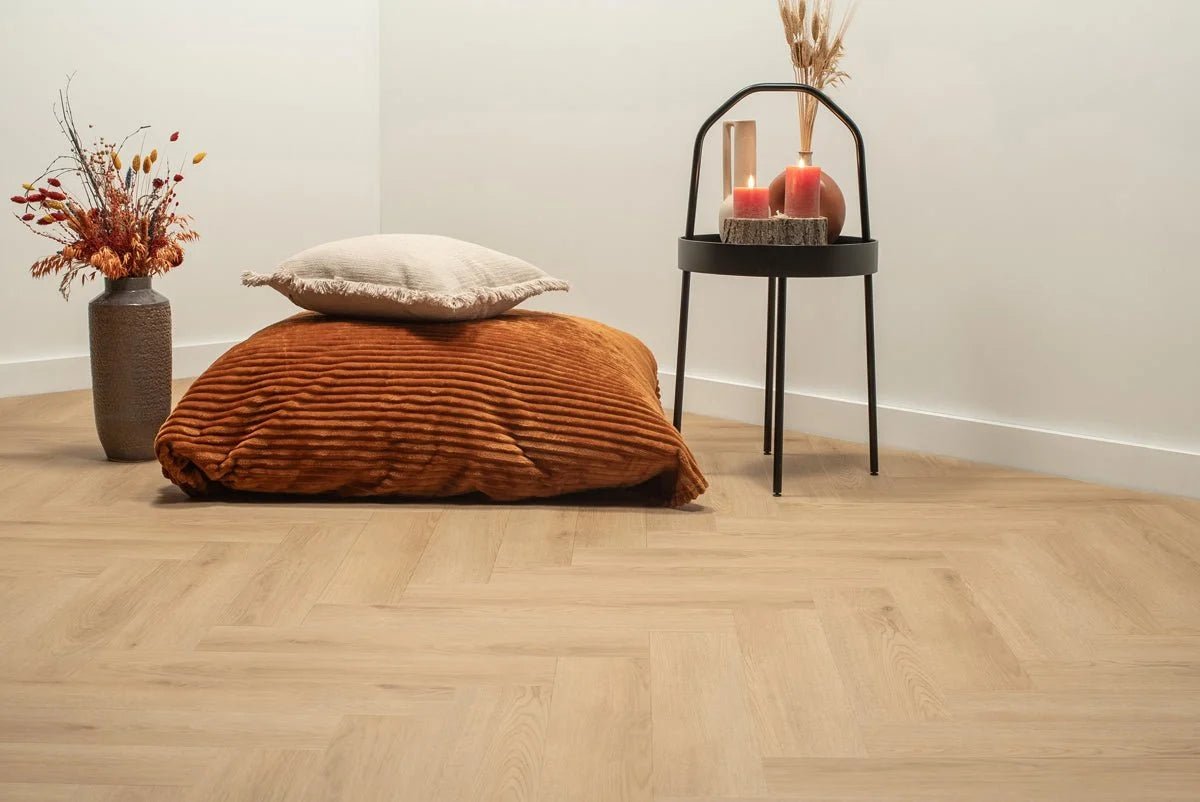 Floer Natur Eiche Fishgrät Klick Vinyl FLR-3933 - Solzaleben.de