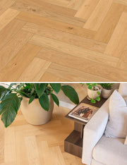 Floer Natur Eiche Hybrid Holz Fishgrät FLR-5017 - Solzaleben.de