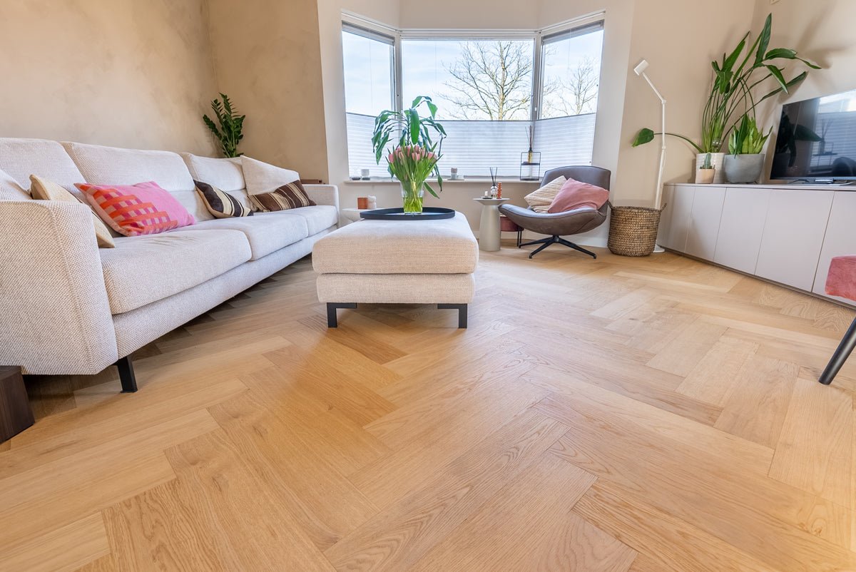Floer Natur Eiche Hybrid Holz Fishgrät FLR - 5017 - Solzaleben.de