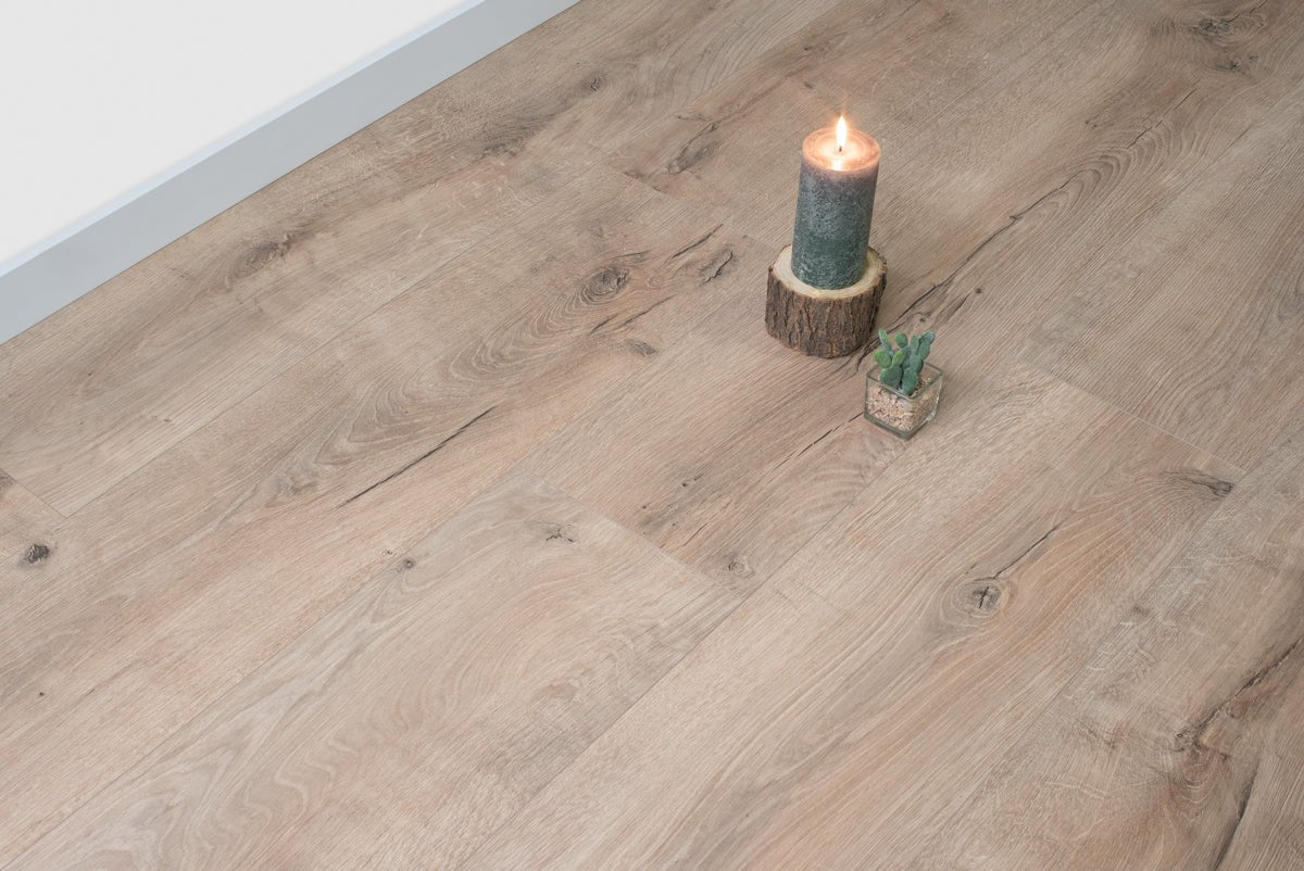 Floer Paris Hellbraun Eiche Städte Laminat FLR-1418 - Solzaleben.de