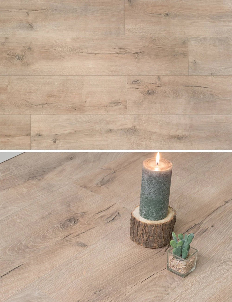 Floer Paris Hellbraun Eiche Städte Laminat FLR-1418 - Solzaleben.de