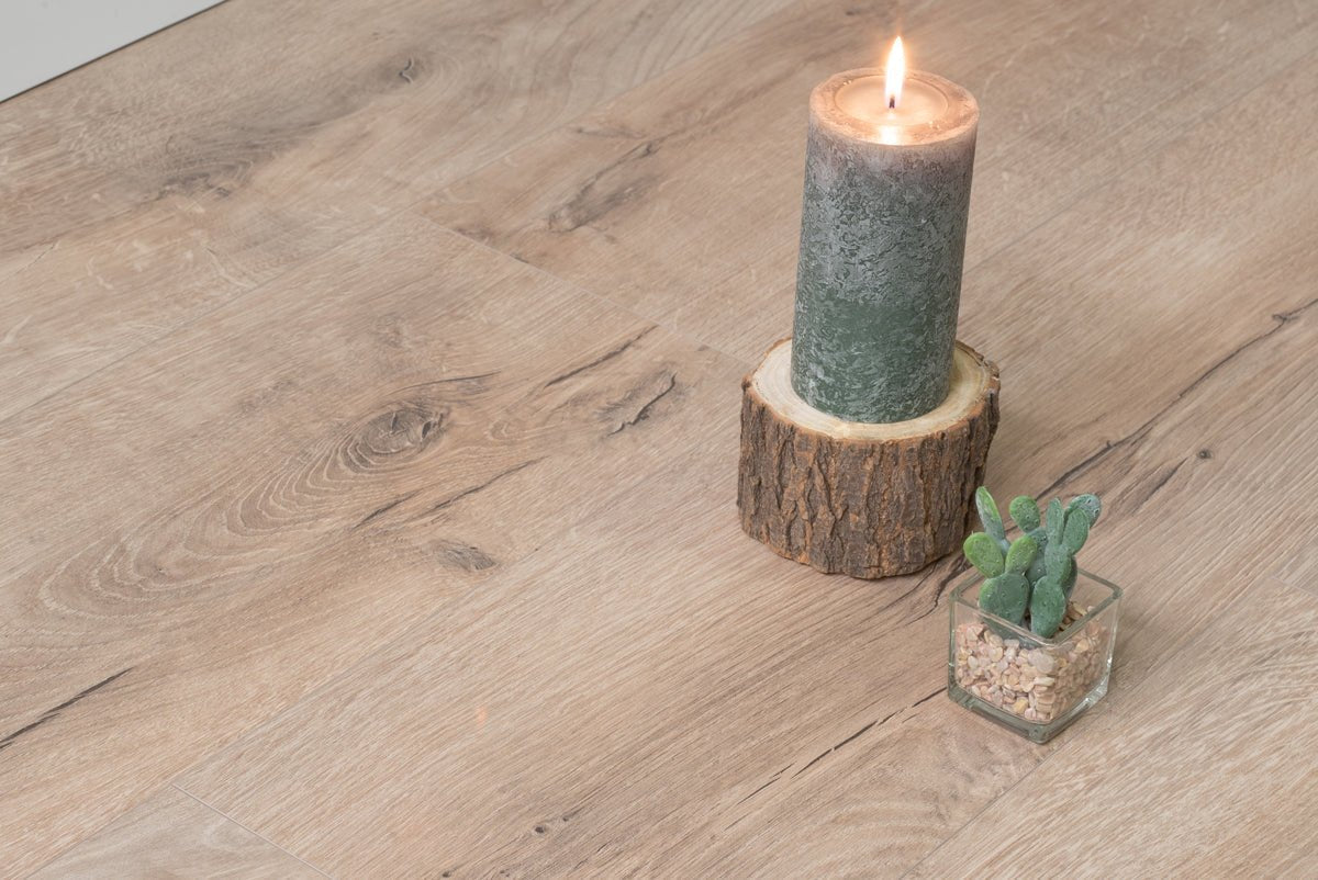 Floer Paris Hellbraun Eiche Städte Laminat FLR-1418 - Solzaleben.de