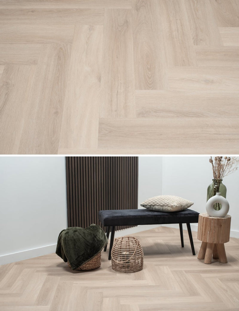 Floer Reine Eiche Fishgrät Klebe-Vinyl FLR-3514 - Solzaleben.de