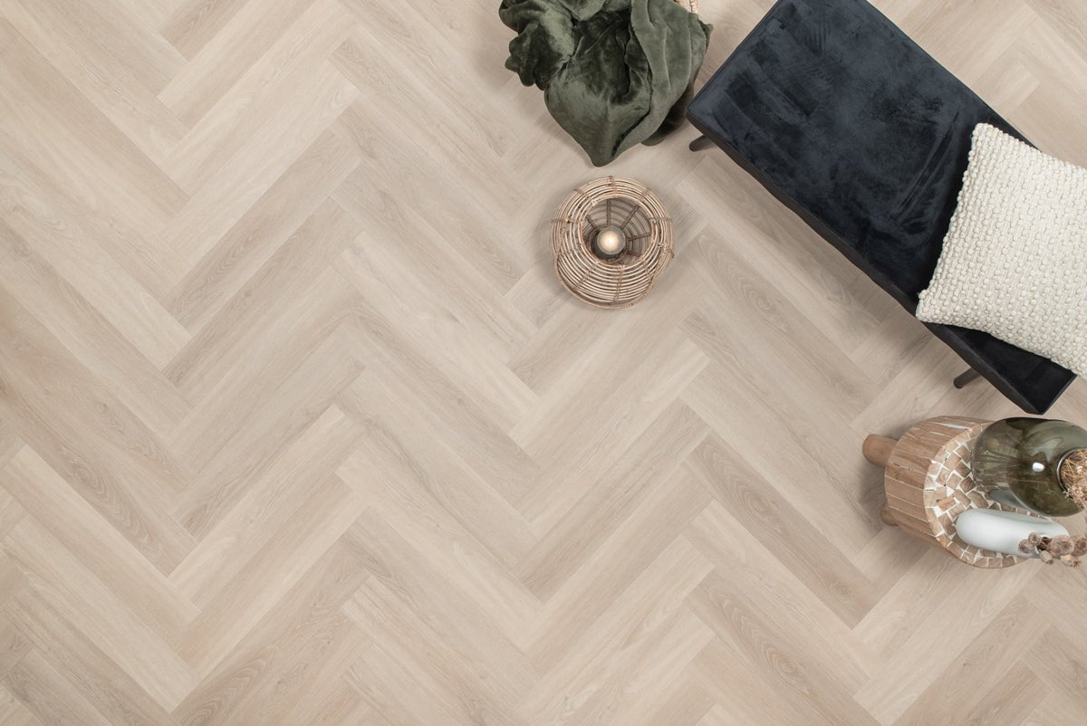 Floer Reine Eiche Fishgrät Klebe-Vinyl FLR-3514 - Solzaleben.de