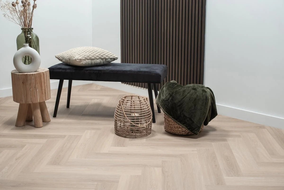 Floer Reine Eiche Fishgrät Klick Vinyl FLR-3932 - Solzaleben.de