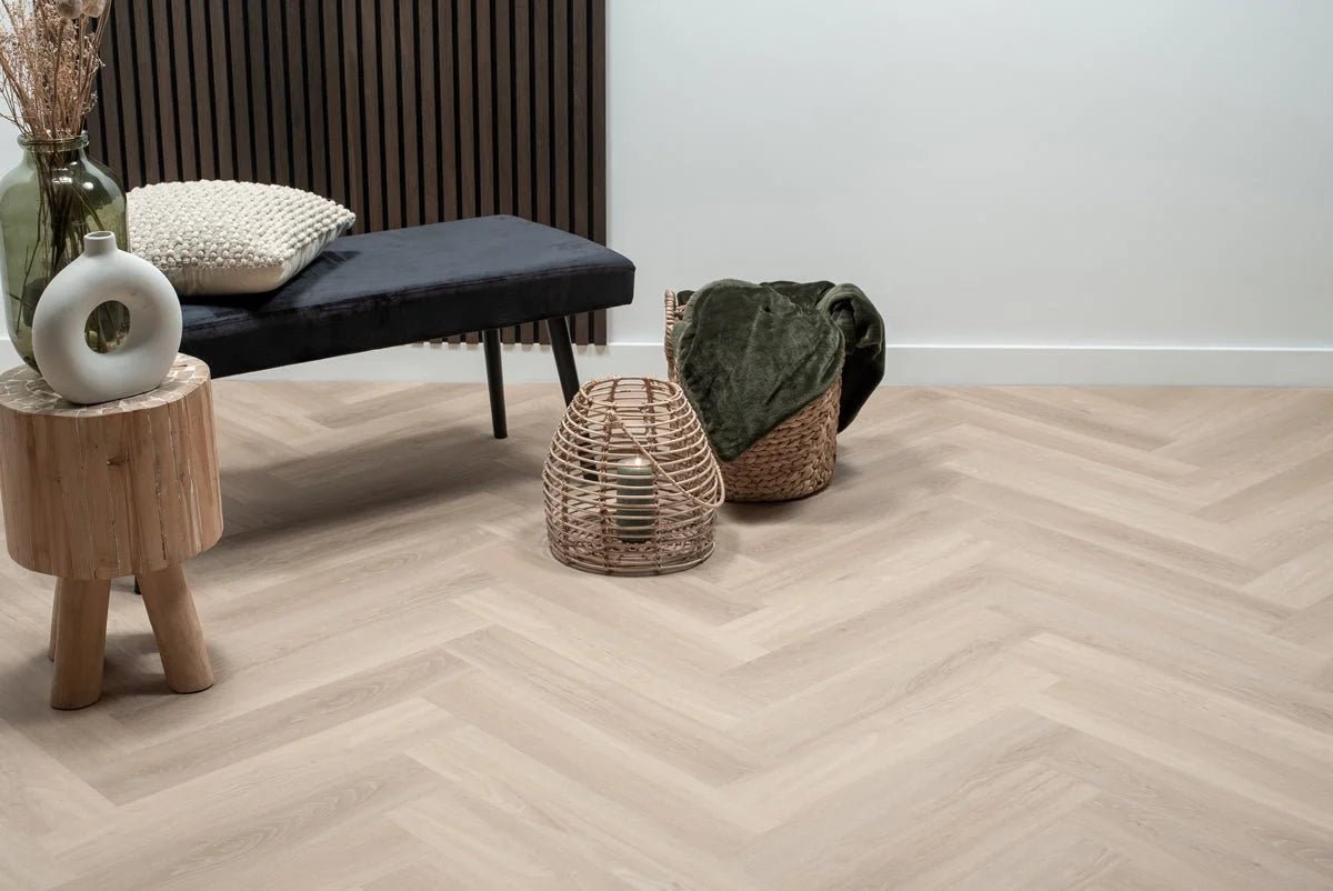 Floer Reine Eiche Fishgrät Klick Vinyl FLR-3932 - Solzaleben.de