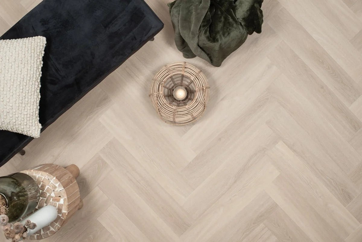 Floer Reine Eiche Fishgrät Klick Vinyl FLR-3932 - Solzaleben.de