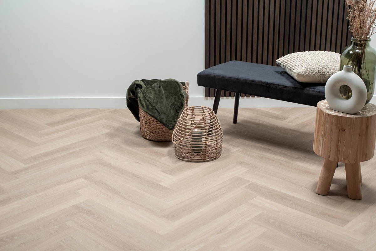 Floer Reine Eiche Fishgrät Klebe - Vinyl FLR - 3514 - Solzaleben.de