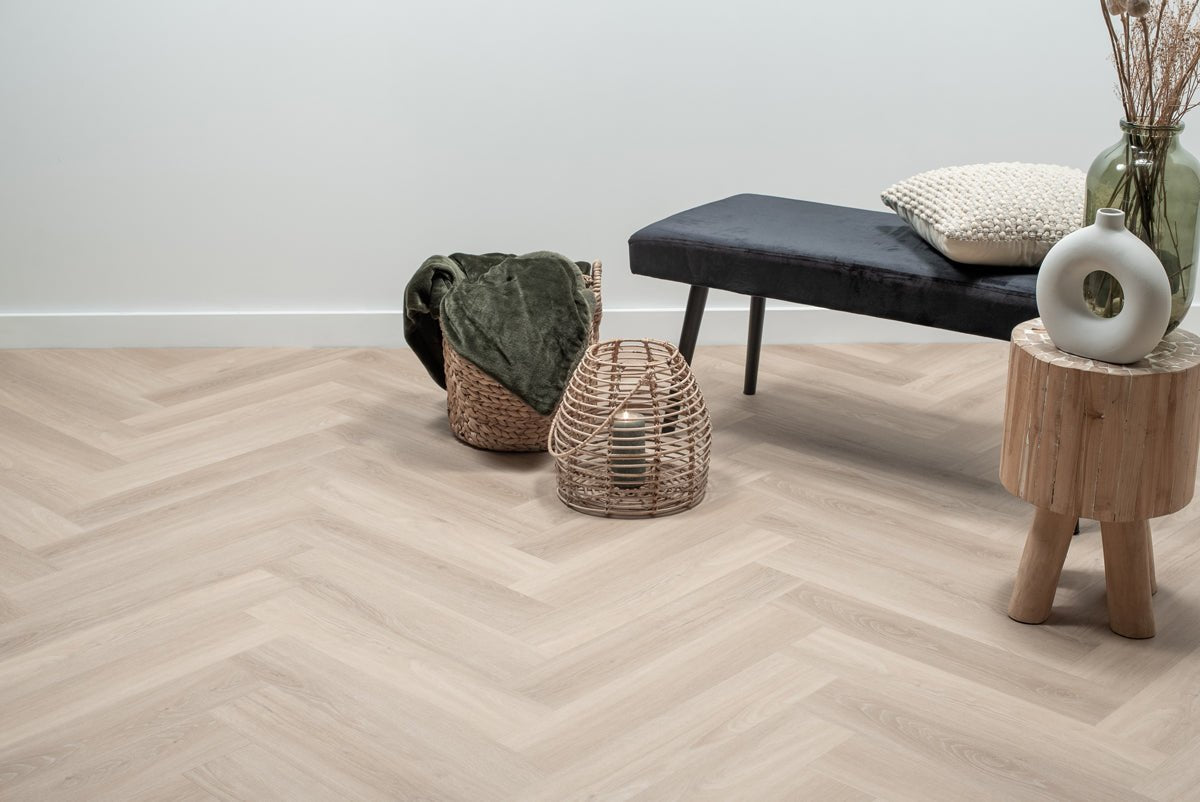 Floer Reine Eiche Fishgrät Klebe - Vinyl FLR - 3514 - Solzaleben.de