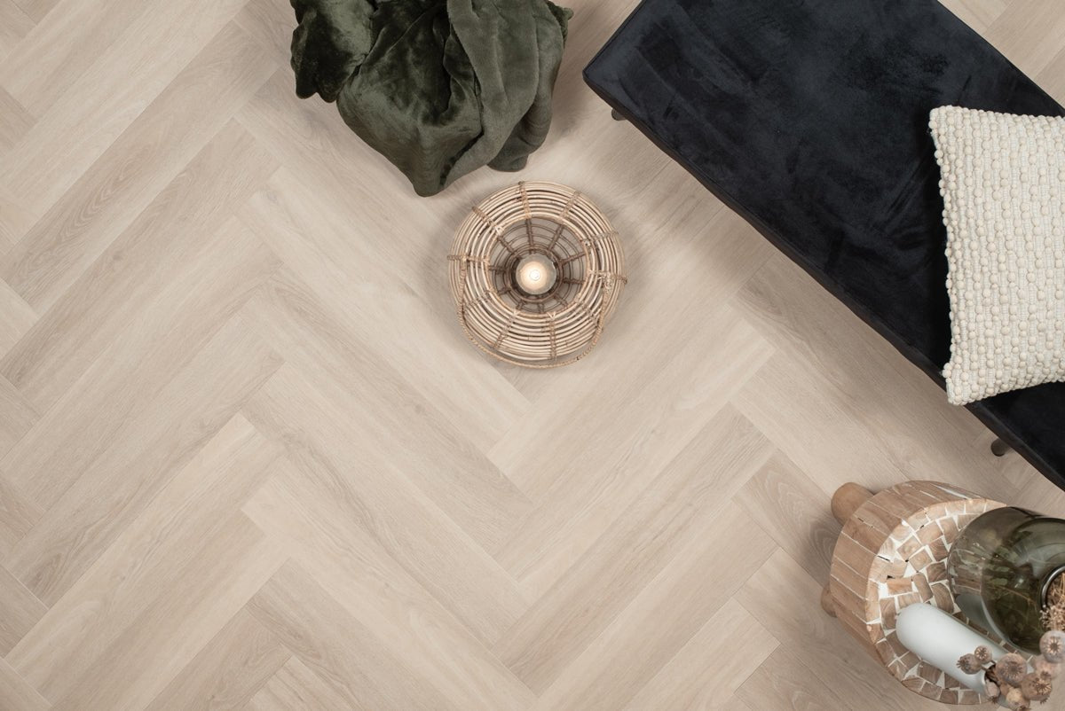 Floer Reine Eiche Fishgrät Klebe - Vinyl FLR - 3514 - Solzaleben.de