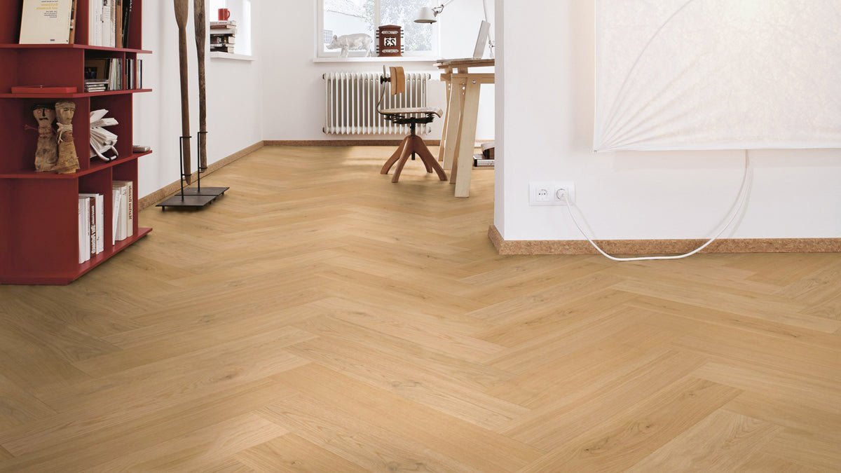 Floer Reine Eiche Hybrid Holz Fishgrät FLR-5015 - Solzaleben.de
