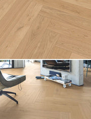 Floer Reine Eiche Hybrid Holz Fishgrät FLR-5015 - Solzaleben.de