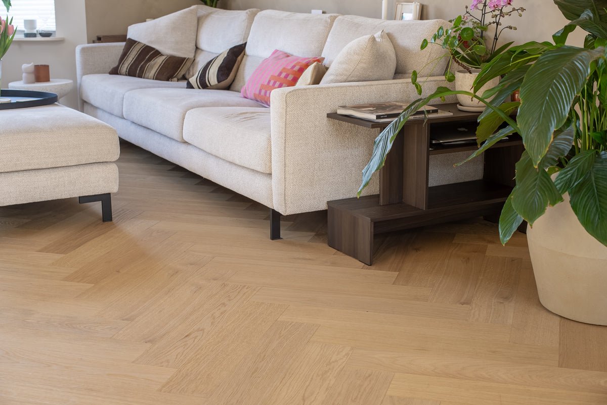 Floer Reine Eiche Hybrid Holz Fishgrät FLR - 5015 - Solzaleben.de
