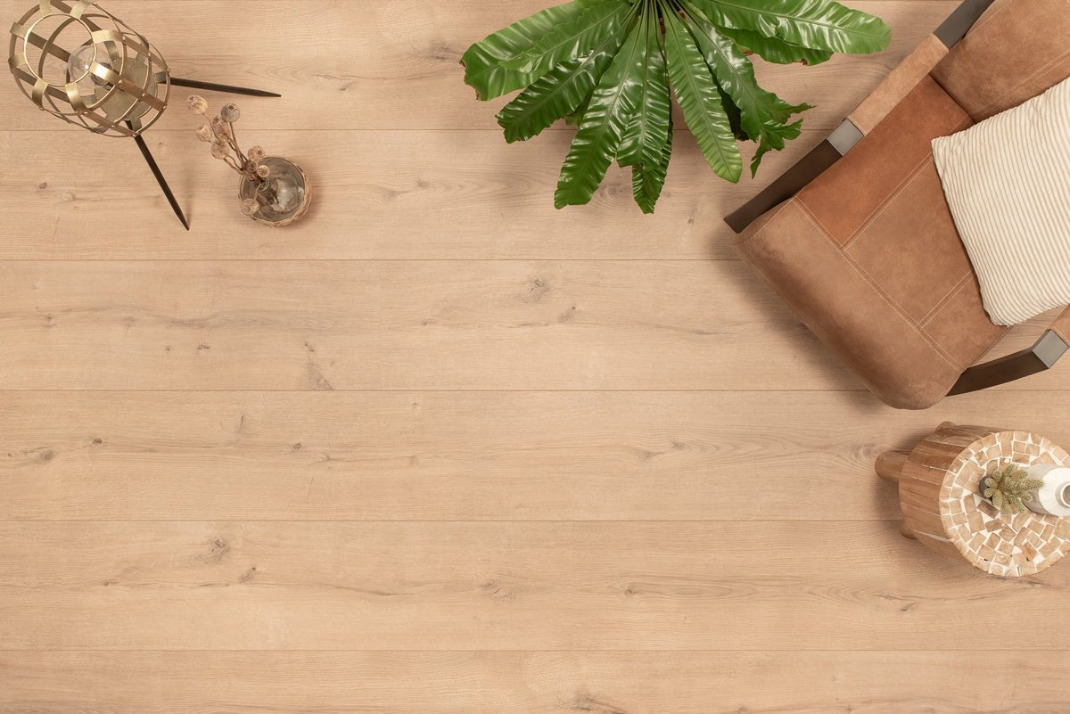Floer Robuste Reine Eiche Landhaus Laminat FLR-1037 - Solzaleben.de