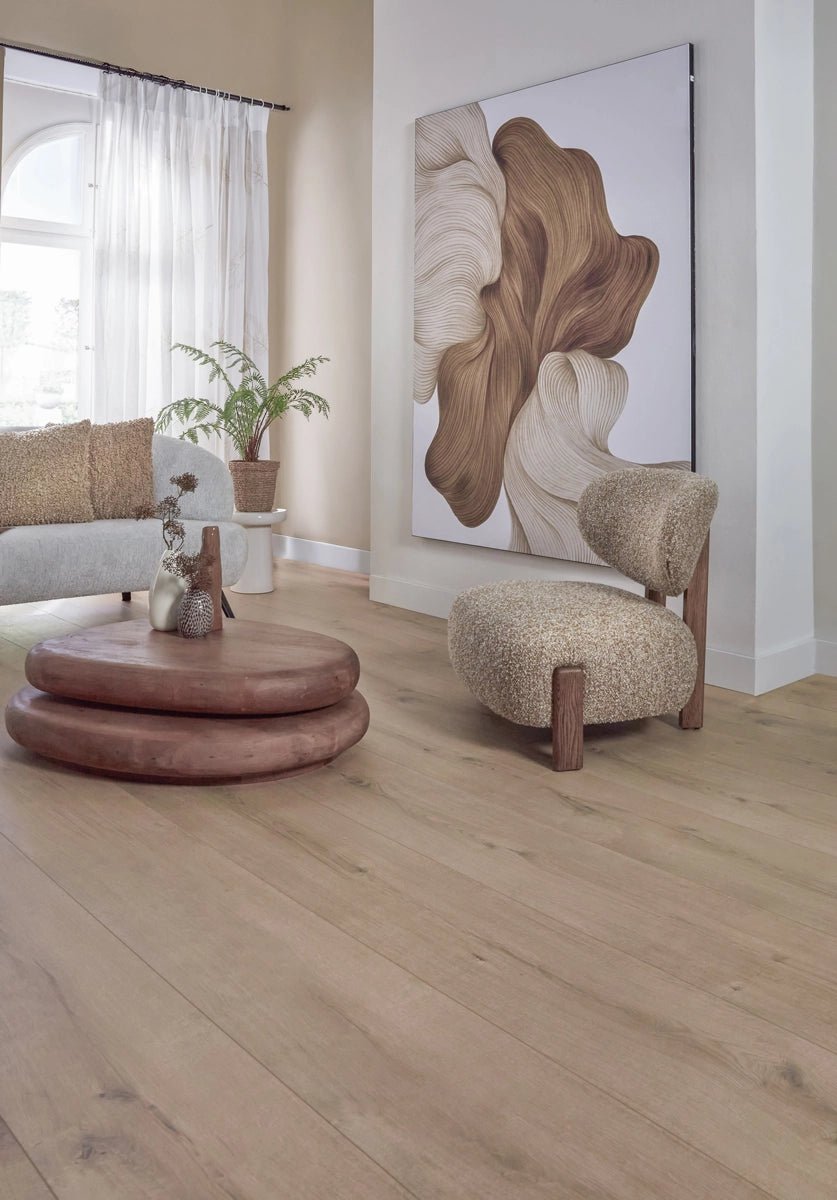 Floer Robuste Reine Eiche Landhaus Laminat FLR-1037 - Solza