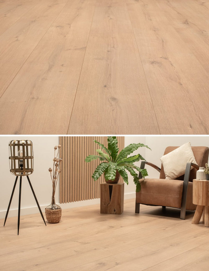 Floer Robuste Reine Eiche Landhaus Laminat FLR-1037 - Solzaleben.de