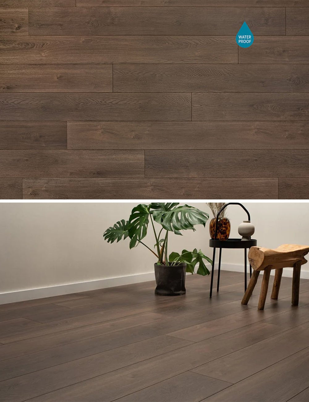 Floer Schwarz Geölt Landhaus Laminat FLR-1708 - Solzaleben.de