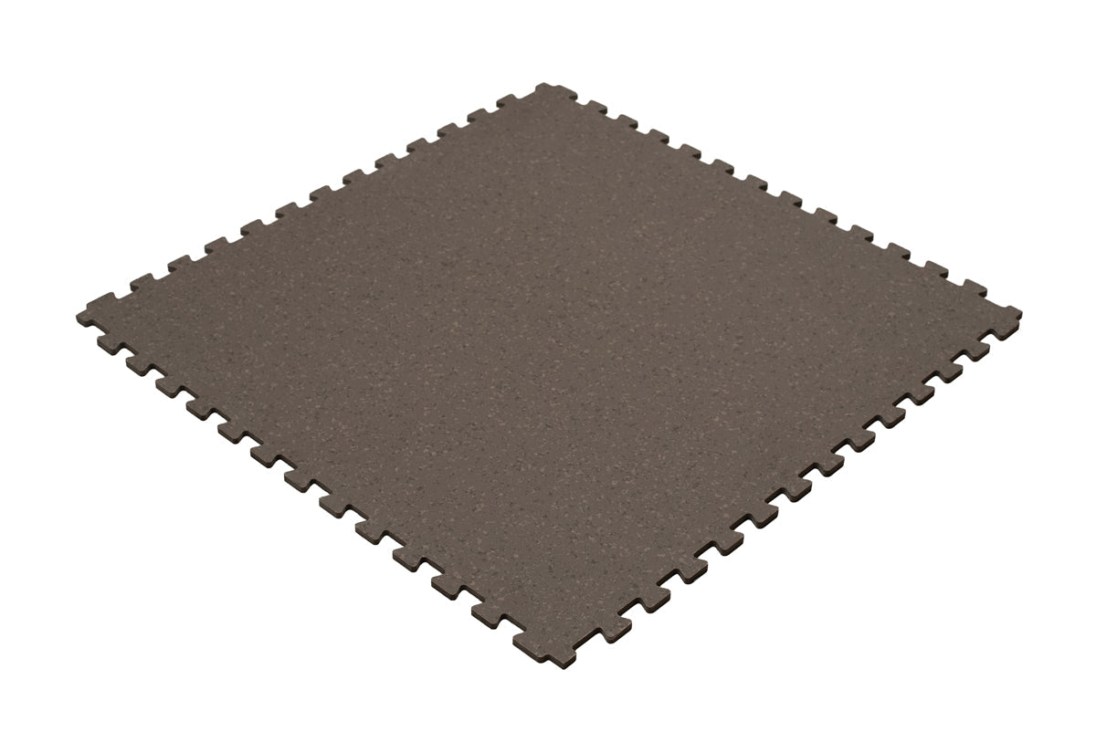 Floer STERC Erdtaupe Industrie Klick Vinyl Fliesen FLR-7200 - Solza
