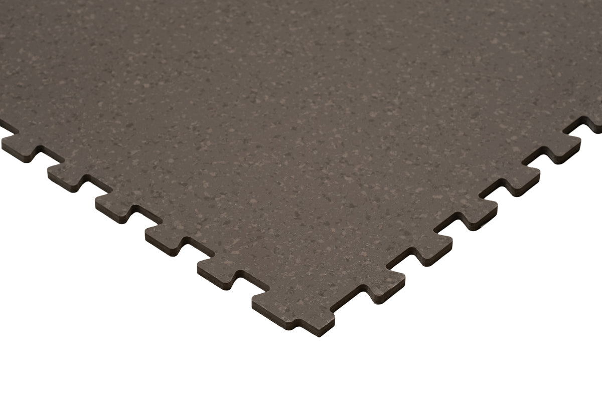 Floer STERC Erdtaupe Industrie Klick Vinyl Fliesen FLR-7200 - Solza