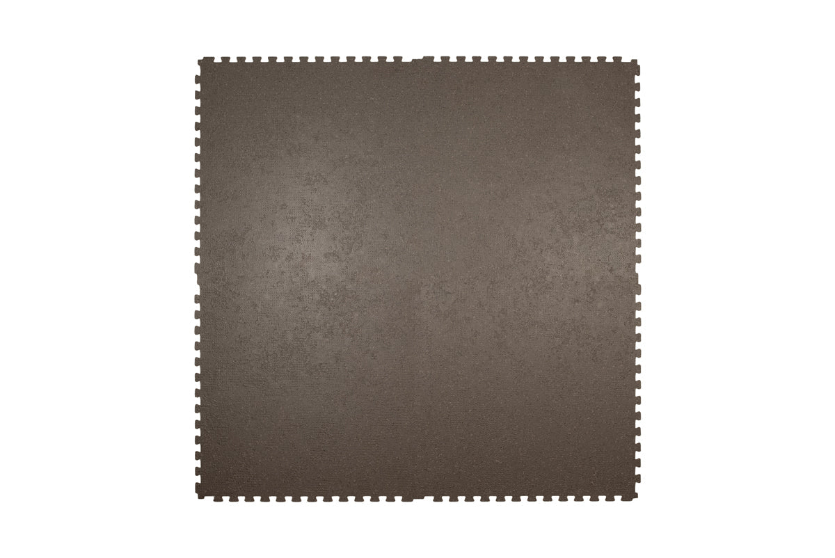 Floer STERC Erdtaupe Industrie Klick Vinyl Fliesen FLR-7200 - Solza
