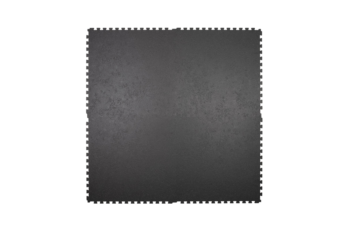 Floer STERC Nachtstein Schwarz Industrie Klick Vinyl Fliesen FLR-7202 - Solza