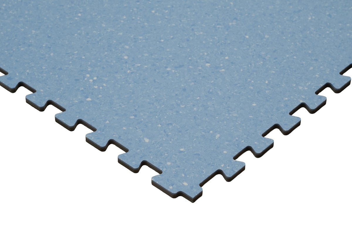 Floer STERC Ozeanblau Industrie Klick Vinyl Fliesen FLR-7205 - Solza