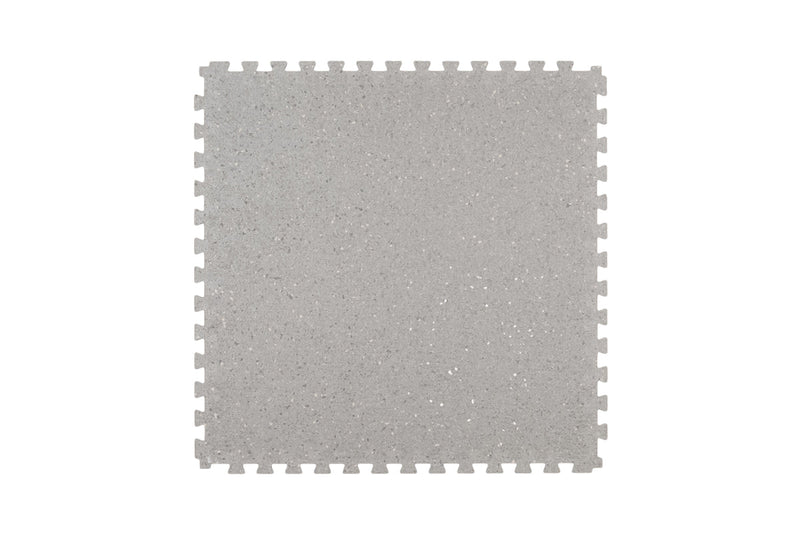 Floer STERC Silbernebel Industrie Klick Vinyl Fliesen FLR-7201 - Solza