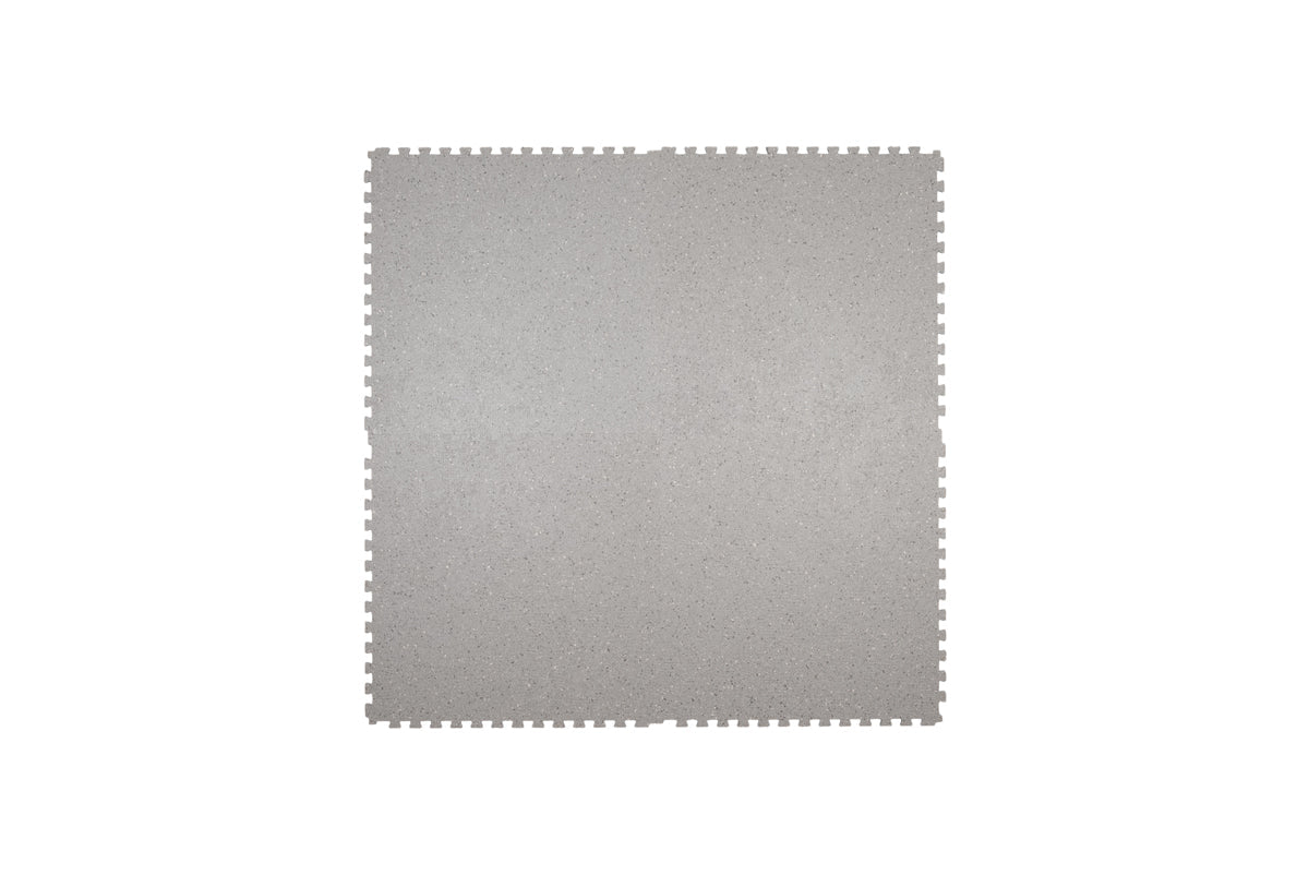Floer STERC Silbernebel Industrie Klick Vinyl Fliesen FLR-7201 - Solza