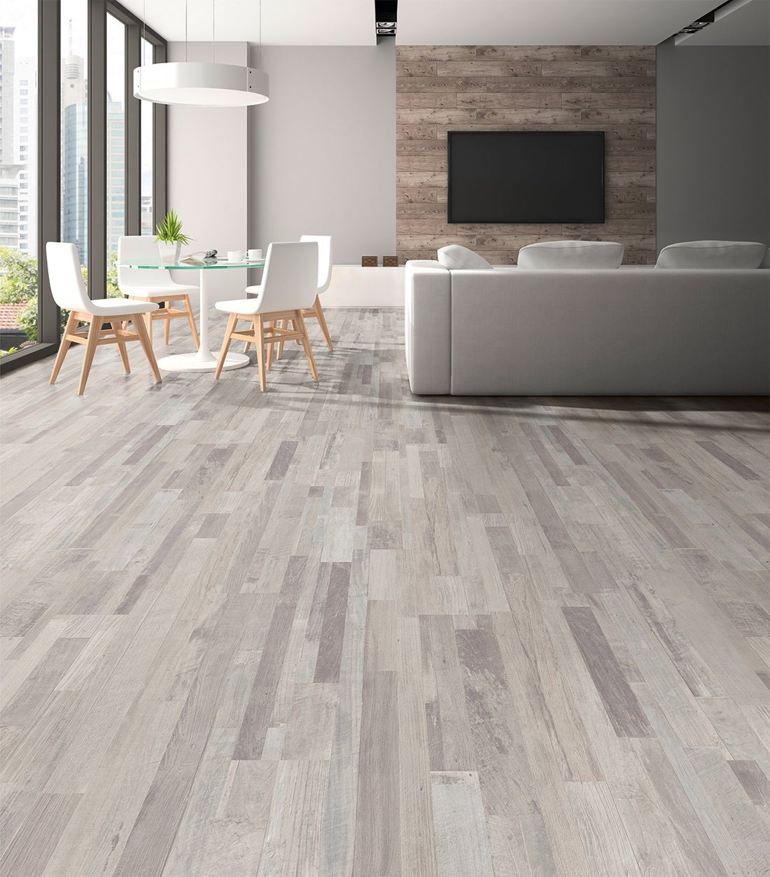 Floer Treibholz Weiß Altholz Laminat FLR - 1525 - Solzaleben.de