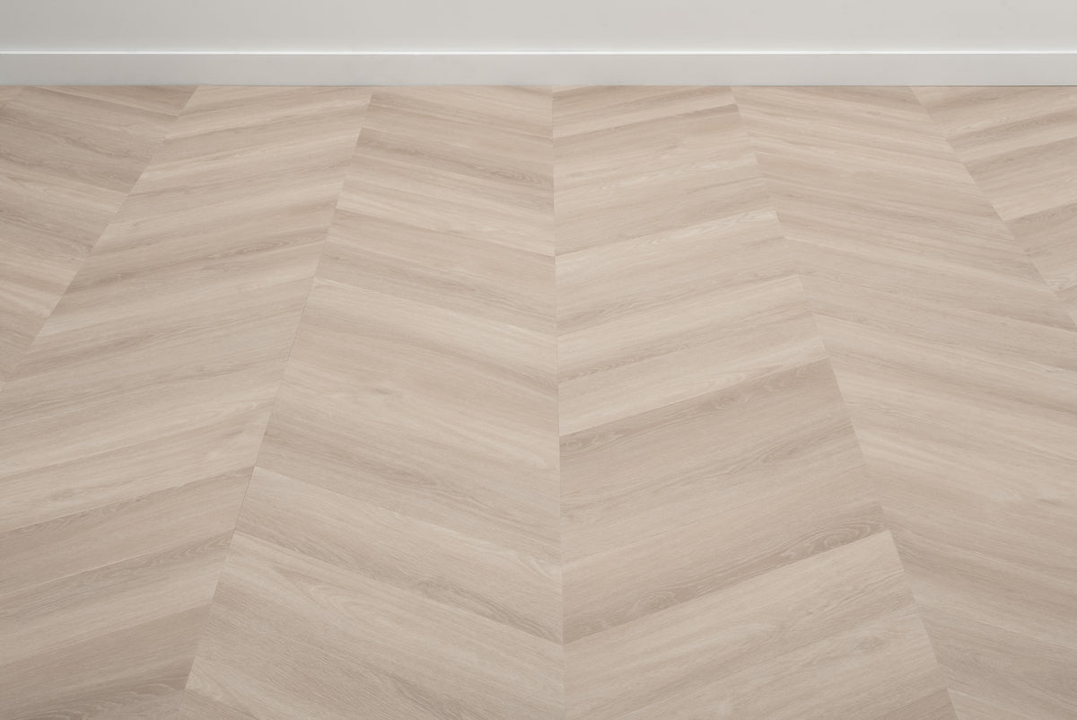 Floer Unbehandelt Eiche Chevron Klebe - Vinyl FLR - 3570 - Solzaleben.de