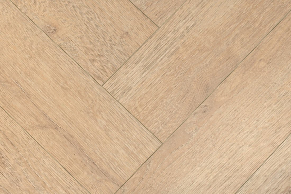 Floer Unbehandelt Eiche Fishgrät Laminat FLR - 1606 - Solzaleben.de