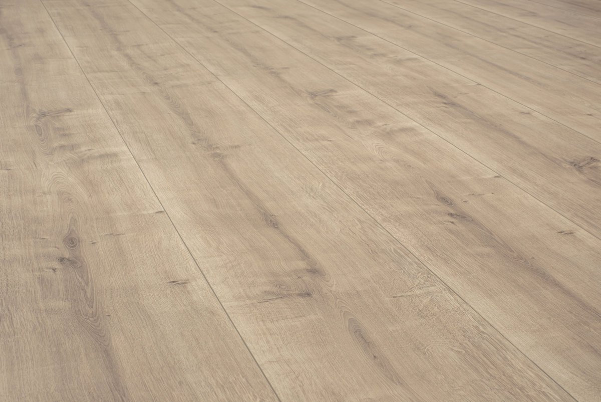 Floer Warmgraue Eiche Landhaus Laminat FLR-1033 - Solzaleben.de