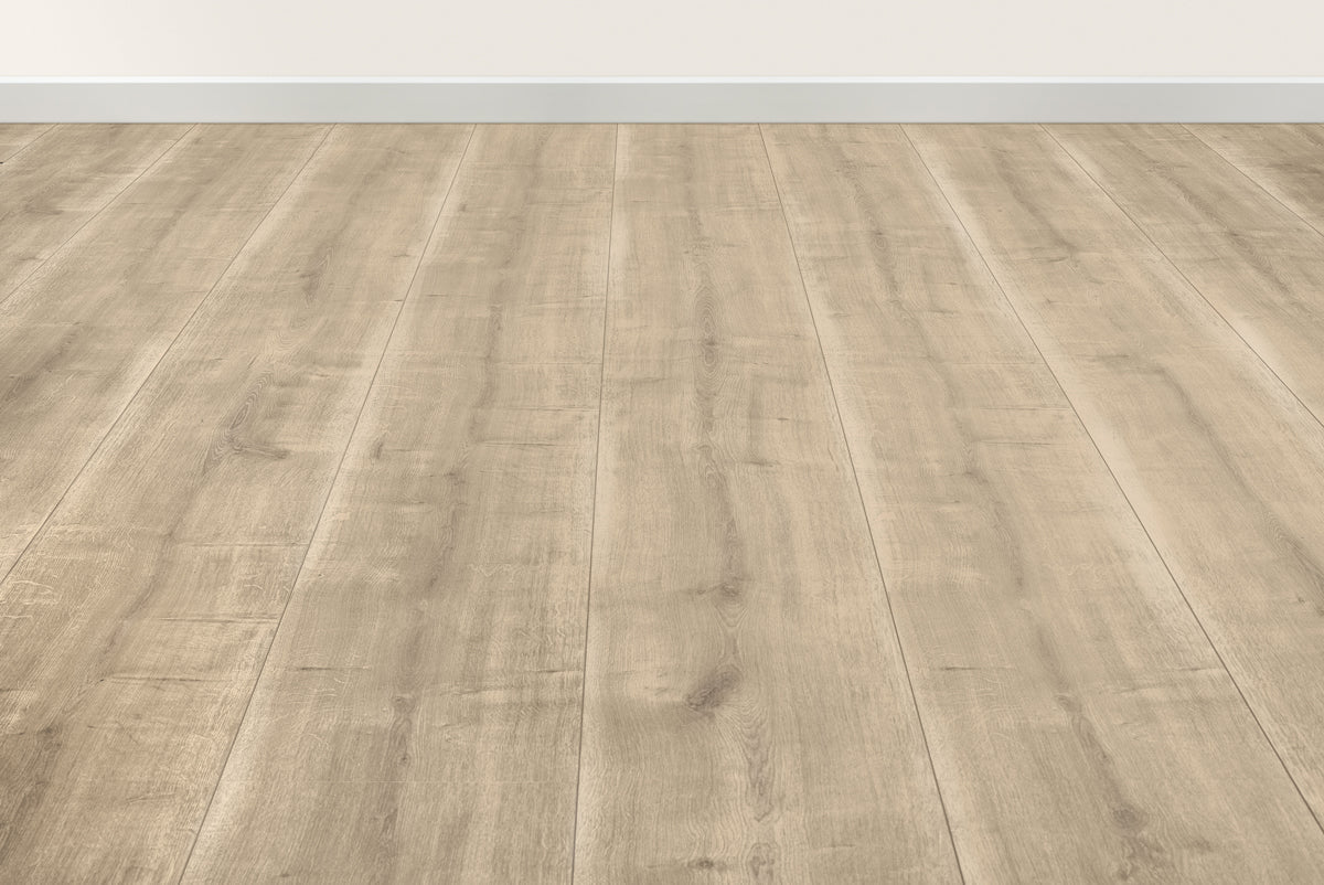 Floer Warmgraue Eiche Landhaus Laminat FLR - 1033 - Solzaleben.de