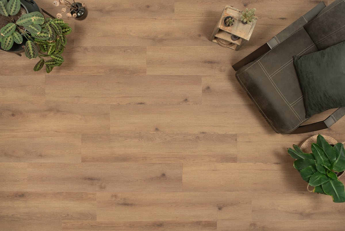 Floer Warth Nussbraun Eiche Dörfer Klebe - Vinyl FLR - 3046 - Solzaleben.de