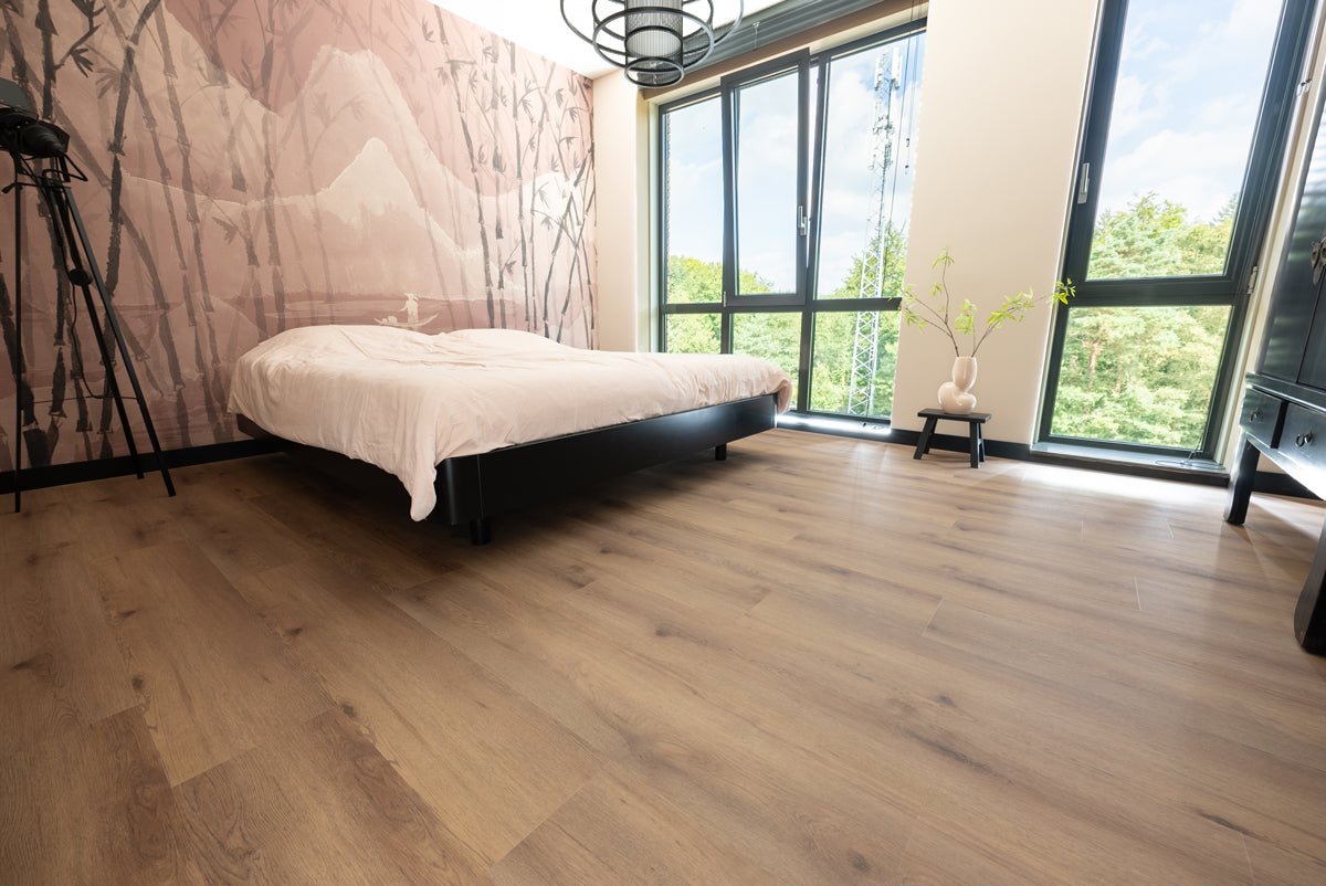 Floer Warth Nussbraun Eiche Dörfer Klebe - Vinyl FLR - 3046 - Solzaleben.de
