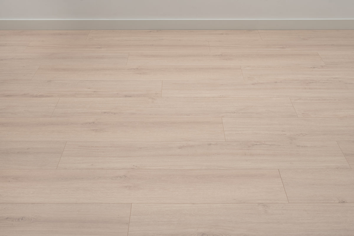 Floer Waterford Eiche Weiß Beige Städte Laminat FLR - 1421 - Solzaleben.de