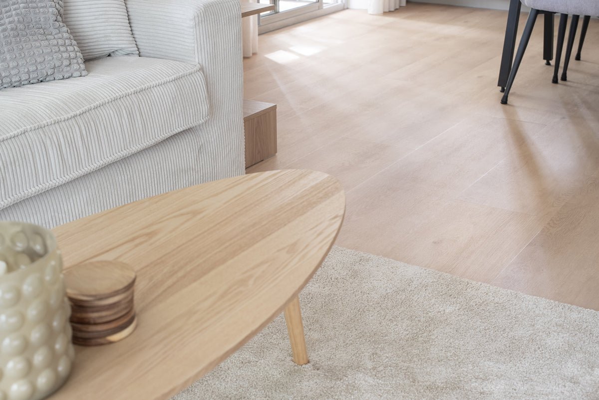 Floer Weiß Eiche Landhaus Klebe - Vinyl FLR - 3232 - Solzaleben.de