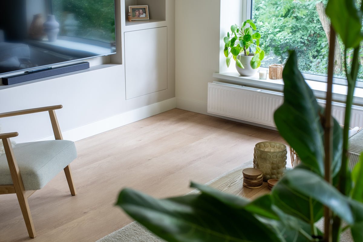 Floer Weiß Eiche Landhaus Klebe - Vinyl FLR - 3232 - Solzaleben.de