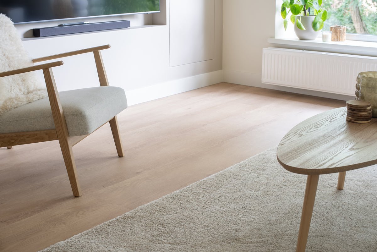 Floer Weiß Eiche Landhaus Klebe - Vinyl FLR - 3232 - Solzaleben.de