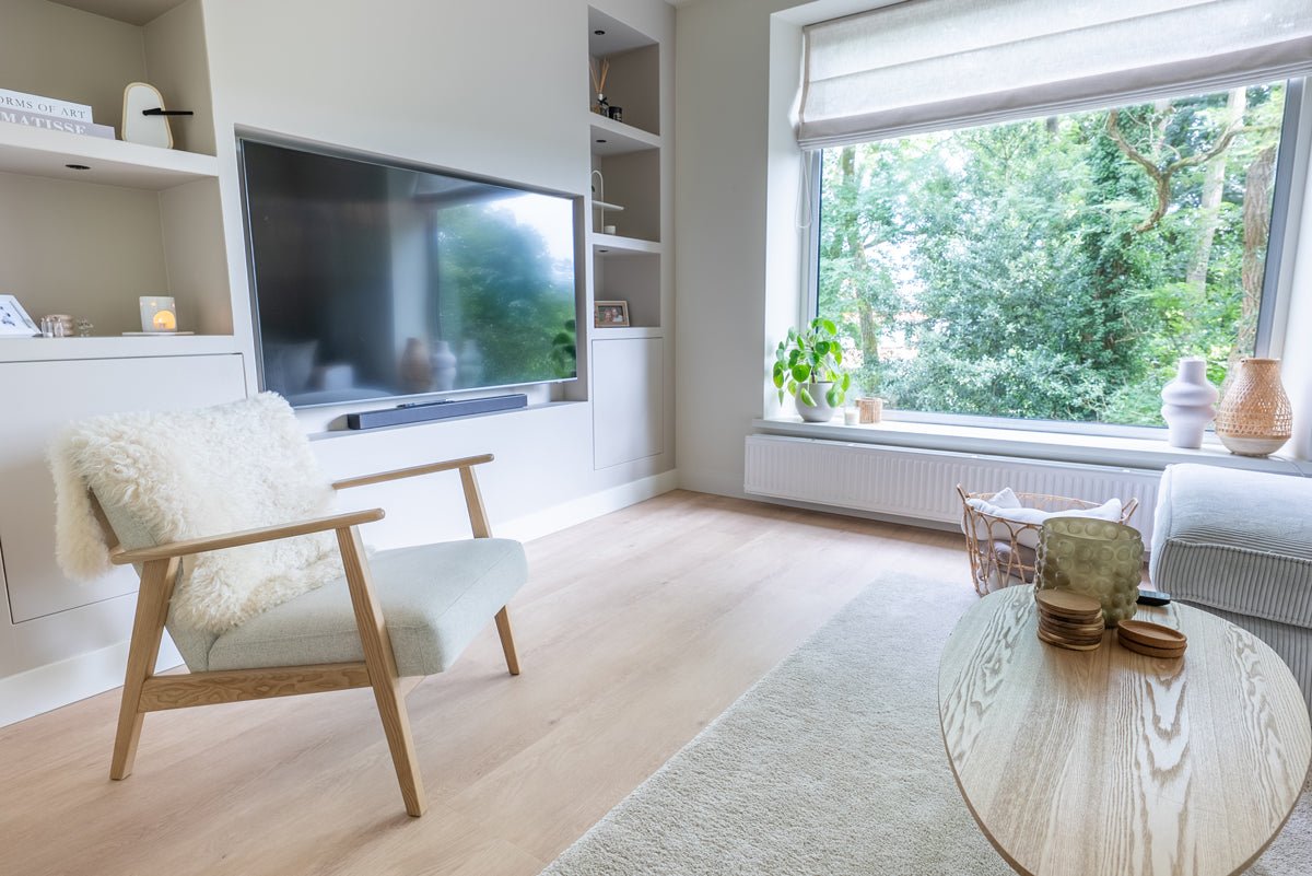 Floer Weiß Eiche Landhaus Klebe - Vinyl FLR - 3232 - Solzaleben.de