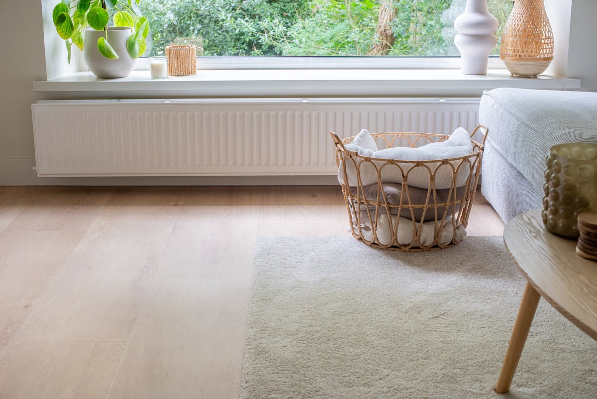 Floer Weiß Eiche Landhaus Klebe - Vinyl FLR - 3232 - Solzaleben.de